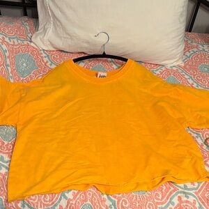 Yellow Zenana Crop tee